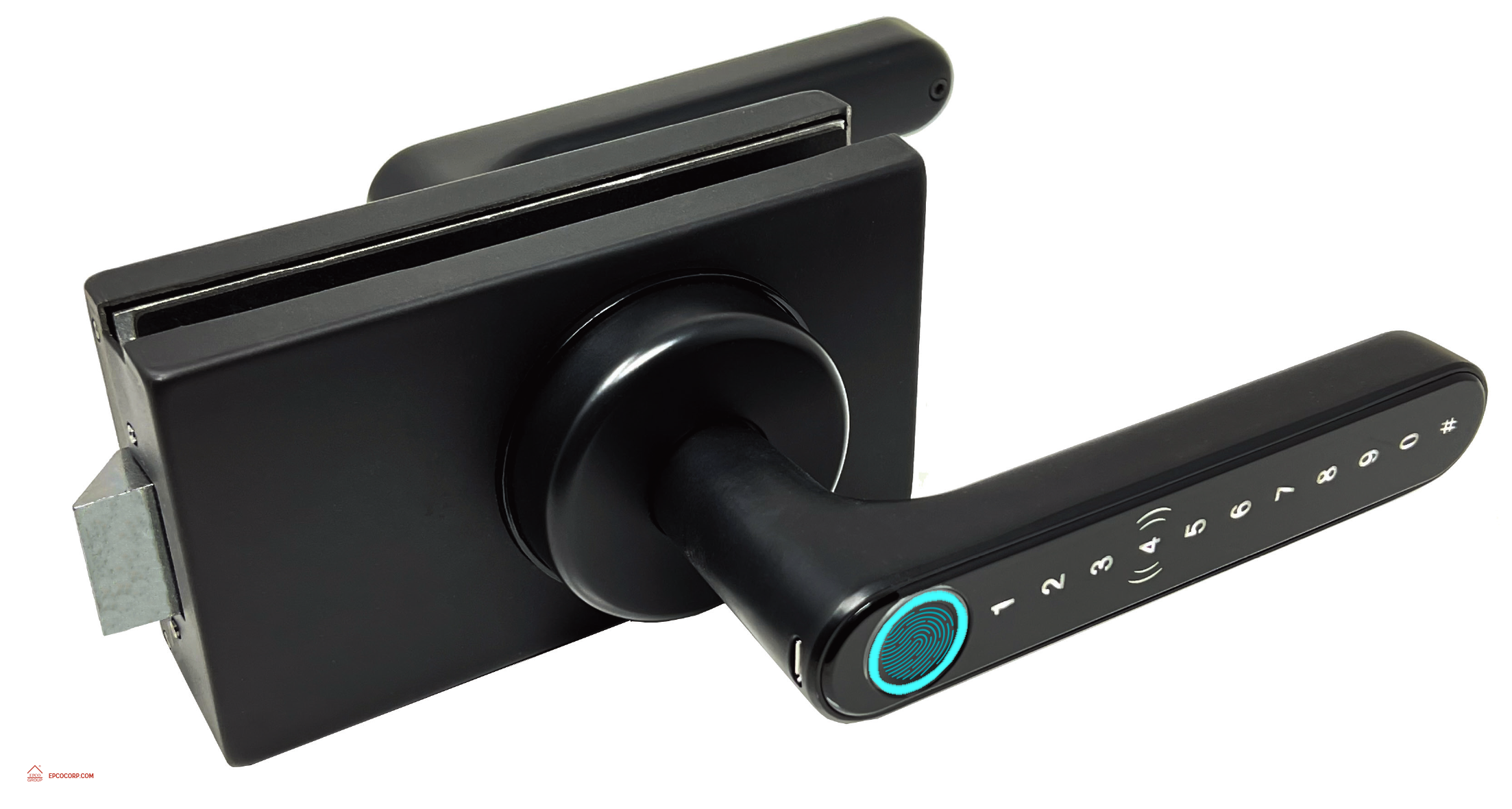 18.E02S-MB Studio E-Lever Smart LocK